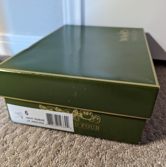 Coach and Four Booties Women's Size 6 Shootie Blue - Picture 7 of 8